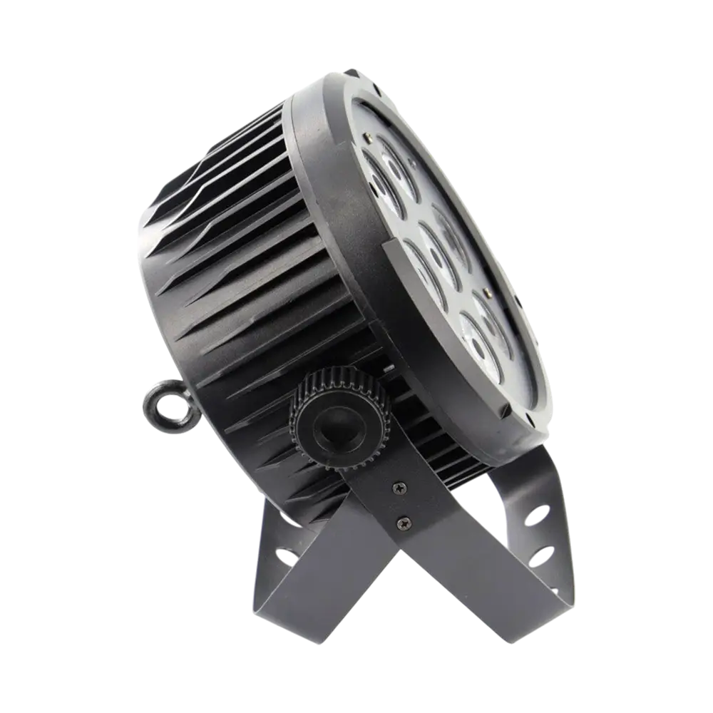 7x10W 5in1 LED PAR-projektør - 7 RGBWA-lysdioder, DMX, auto- og musiktilstande og fjernbetjening