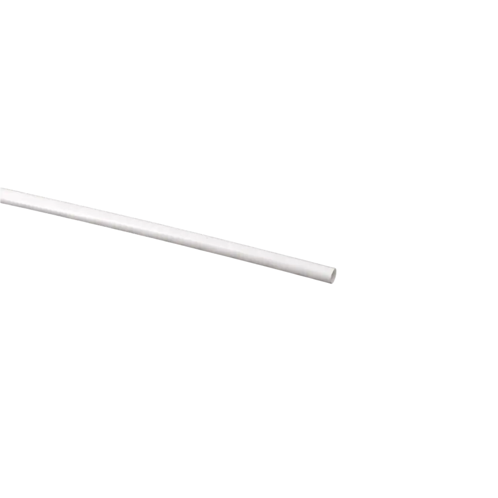 Hvidt genanvendeligt PP-sugerør 20 cm ø 6 mm - fødevaresikkert og genanvendeligt (pakke med 250)