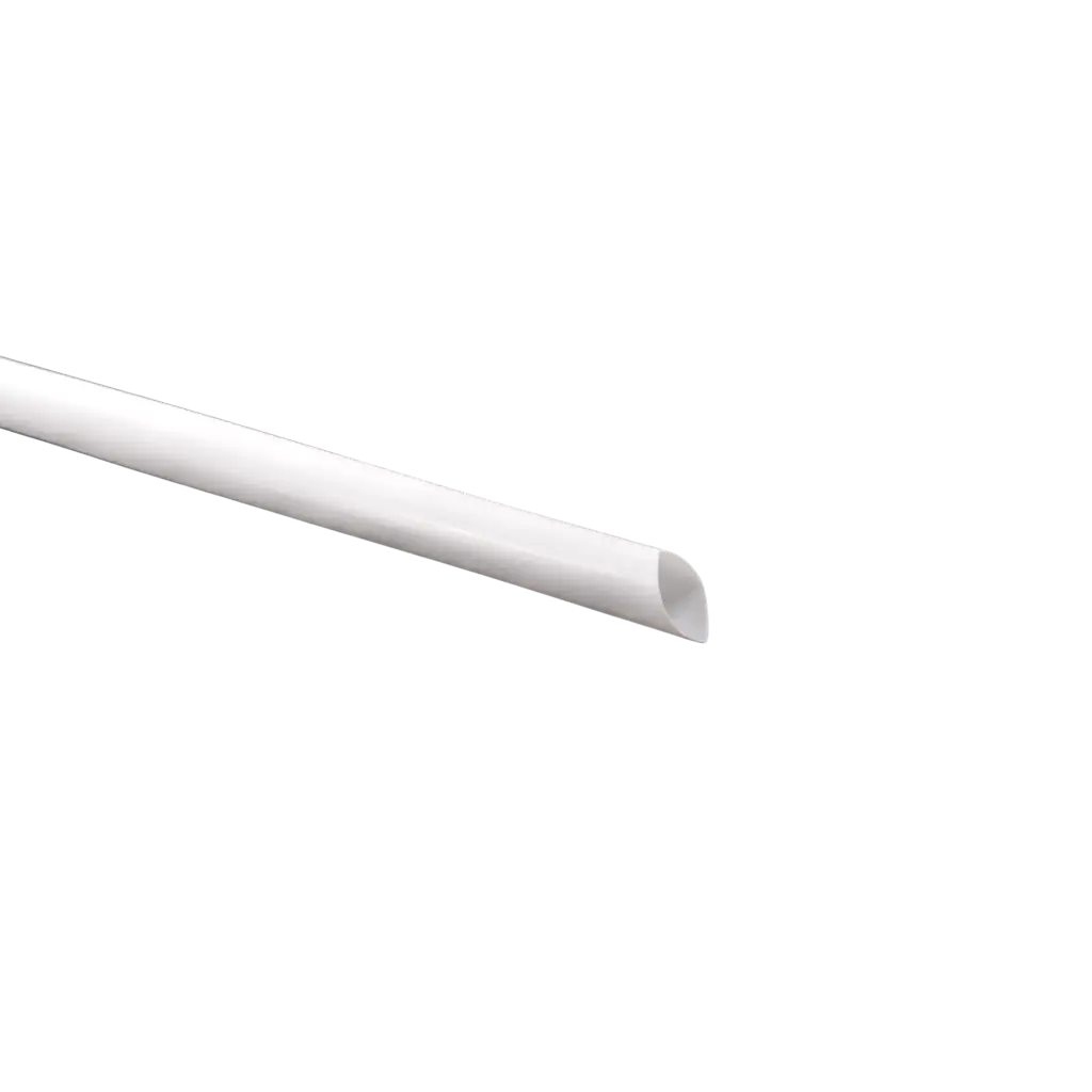 Bubble Tea-sugerør i hvid genanvendelig PP 23 cm ø 12 mm - fødevarecertificeret og genanvendeligt (pakke med 100)