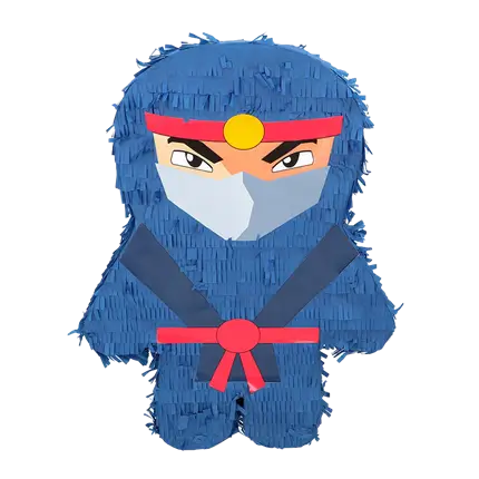 Ninja bankende piñata - 45 cm
