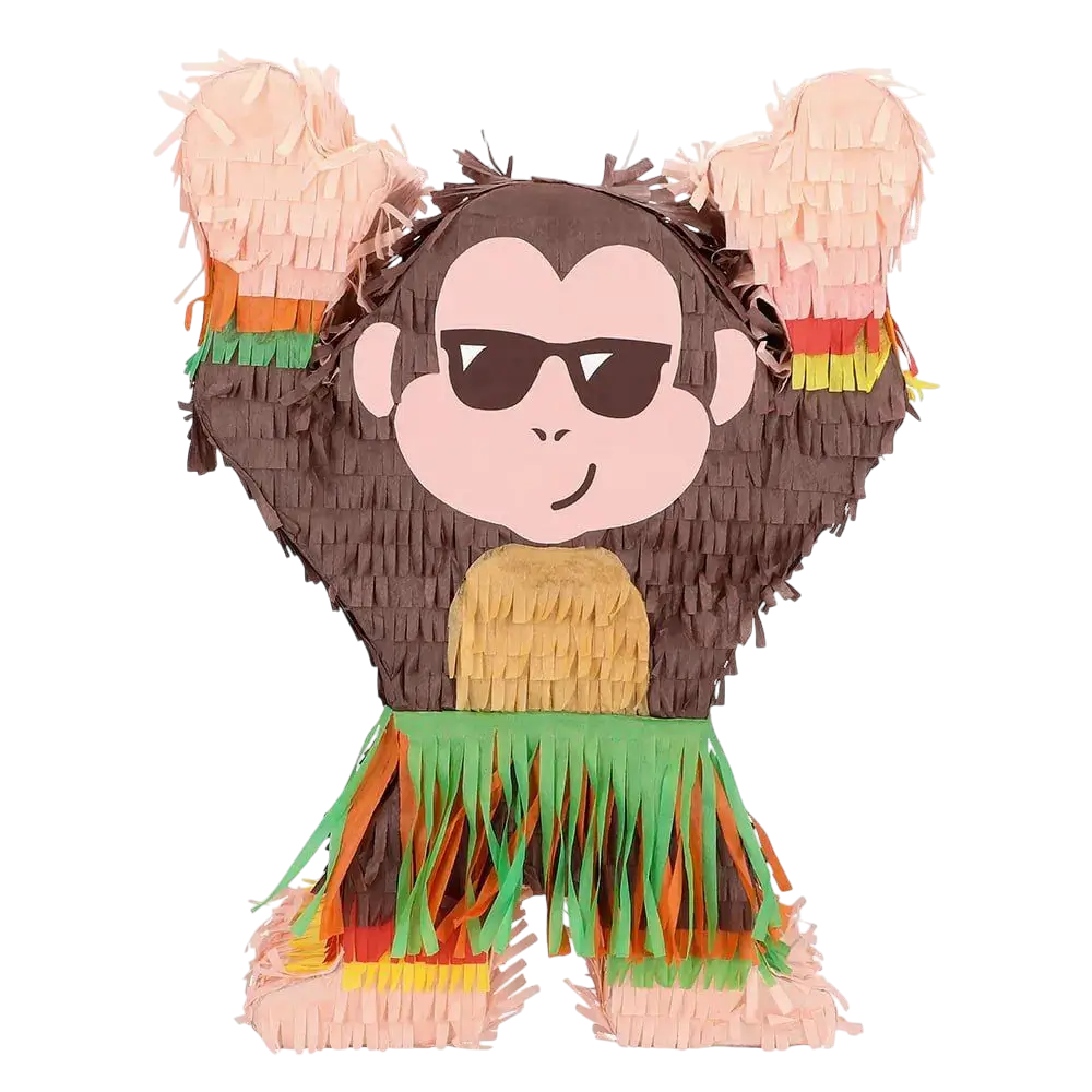 Piñata-abe - Til at banke på - 39,5 cm