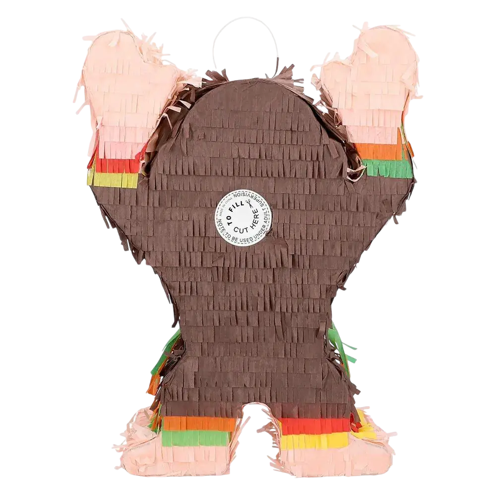 Piñata-abe - Til at banke på - 39,5 cm
