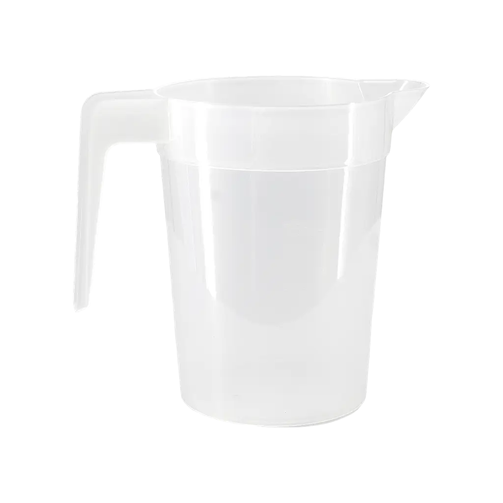 1,5L genanvendelig kande i plast