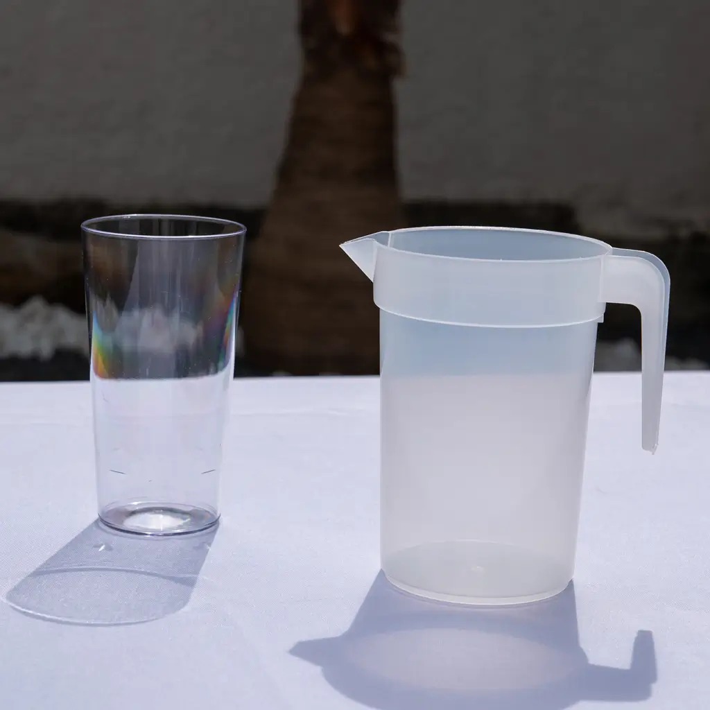 1,5L genanvendelig kande i plast