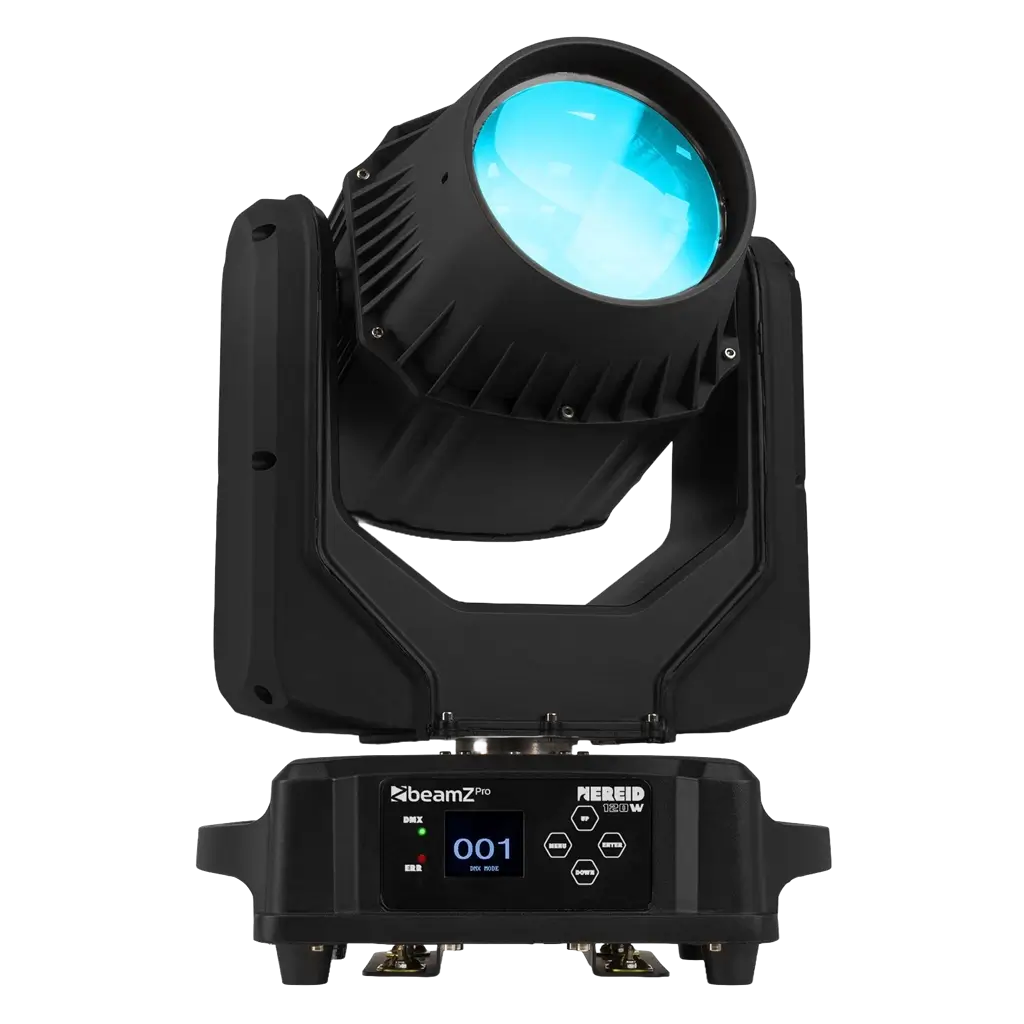 Sæt med 2 "NEREID120W" Beamlights - IP65 vandtæt med flight-case
