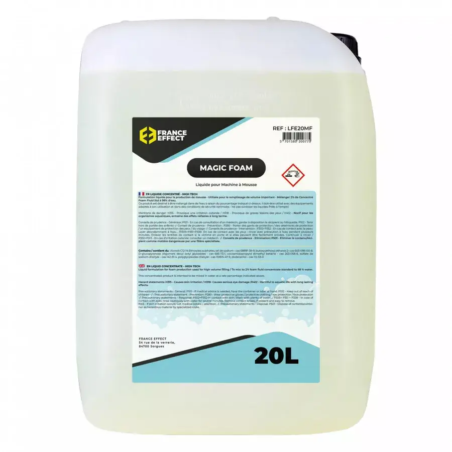 Skummende væske - 20L - 2%
