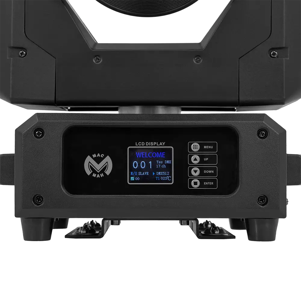 Pakke med 2 "Aurora 150 BSW" beam + spot + wash-hybrider med flightcase - Mac Mah