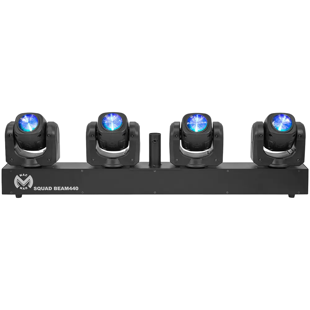 Effekt-LED-stråle "Squad Beam 440" 4 hoveder 40 W 2,5° stråle - Mac Mah