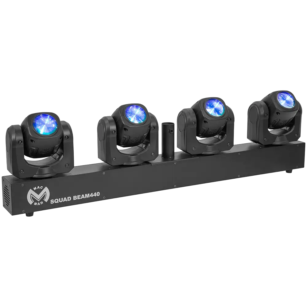 Effekt-LED-stråle "Squad Beam 440" 4 hoveder 40 W 2,5° stråle - Mac Mah