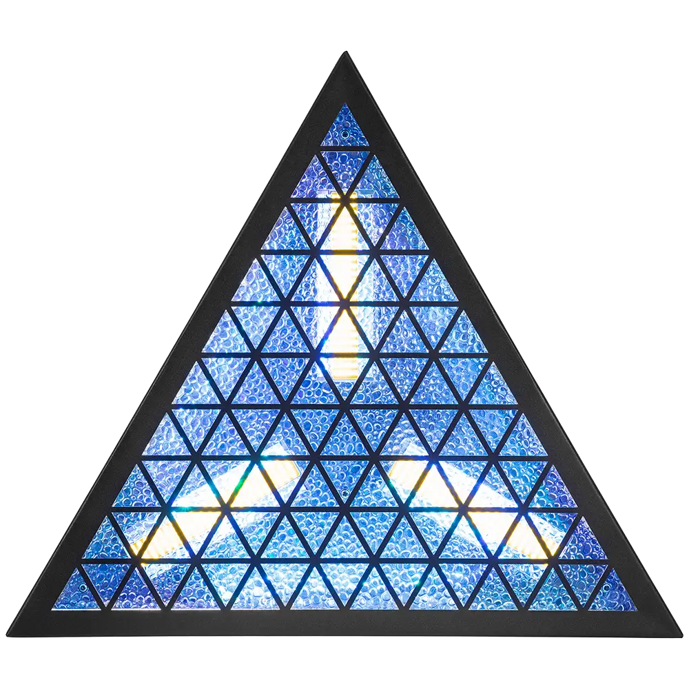 Amber-T" retro LED-effekt ravfarvet rør + RGB DMX - Mac Mah