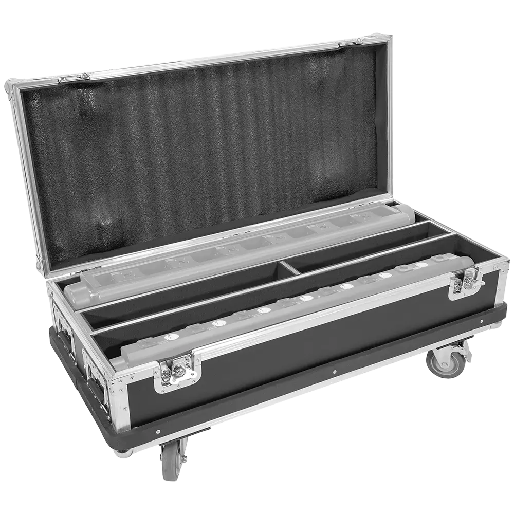 Flightcase "Laser Bar FC" til opbevaring af Laser Bar 6X1000RGB - Evolite