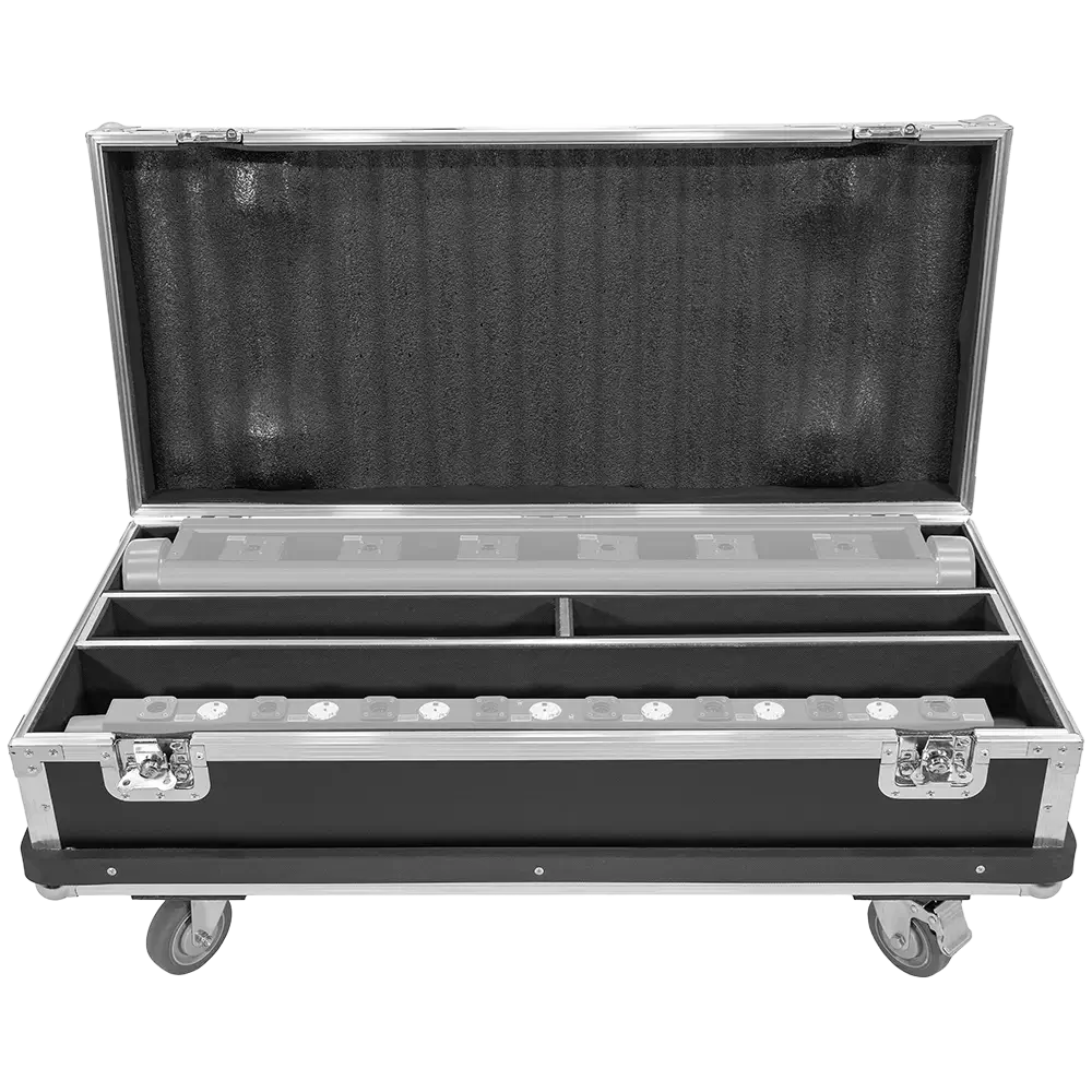 Flightcase "Laser Bar FC" til opbevaring af Laser Bar 6X1000RGB - Evolite
