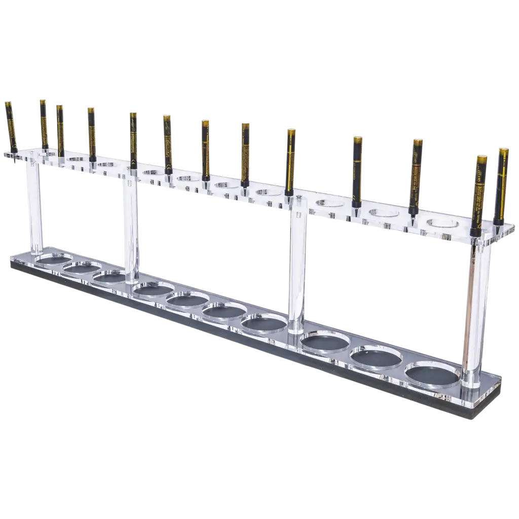 VIP 10 Bottle Line Show Display | Af Sparklers®.
