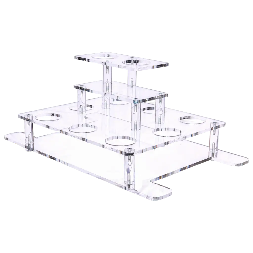 VIP 10-flaskers pyramide-showdisplay fra Sparklers®.