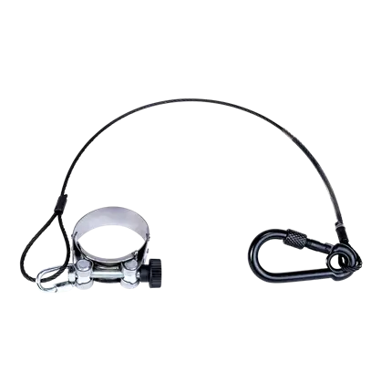 Certificeret sikkerhedsslynge til elektrisk konfettikanon