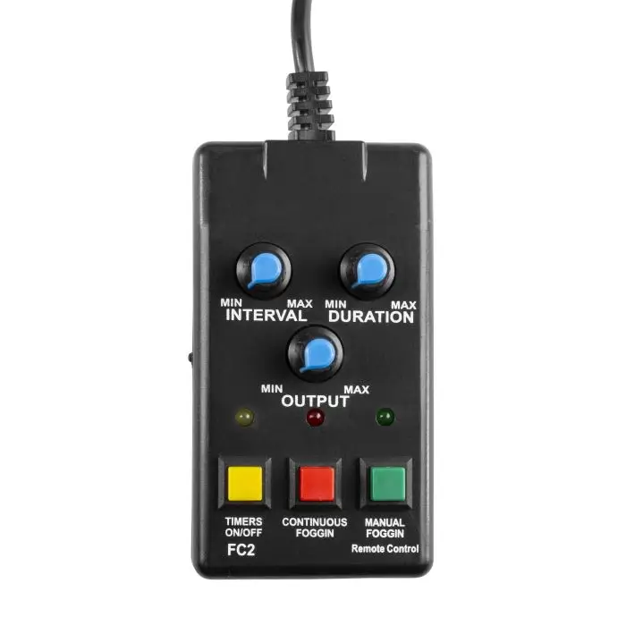 BEAMZ S1500 Røgmaskine med DMX - 1500W + kabelfjernbetjening med timer