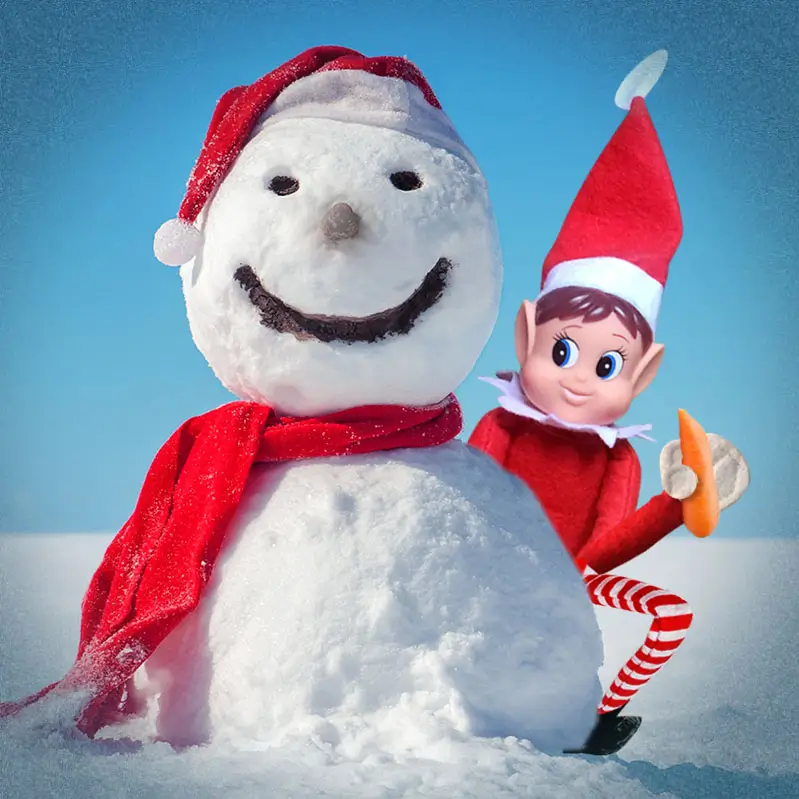 Julenisser til drenge og piger (sæt med 2)