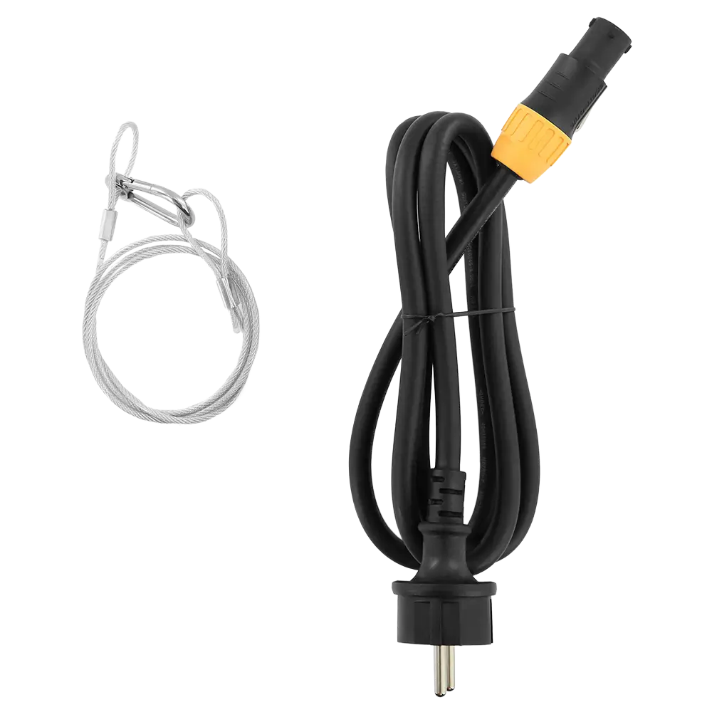 Evolite Tropikolor LED PAR-lys 4x15W FC - batteridrevet IP65 (x6)