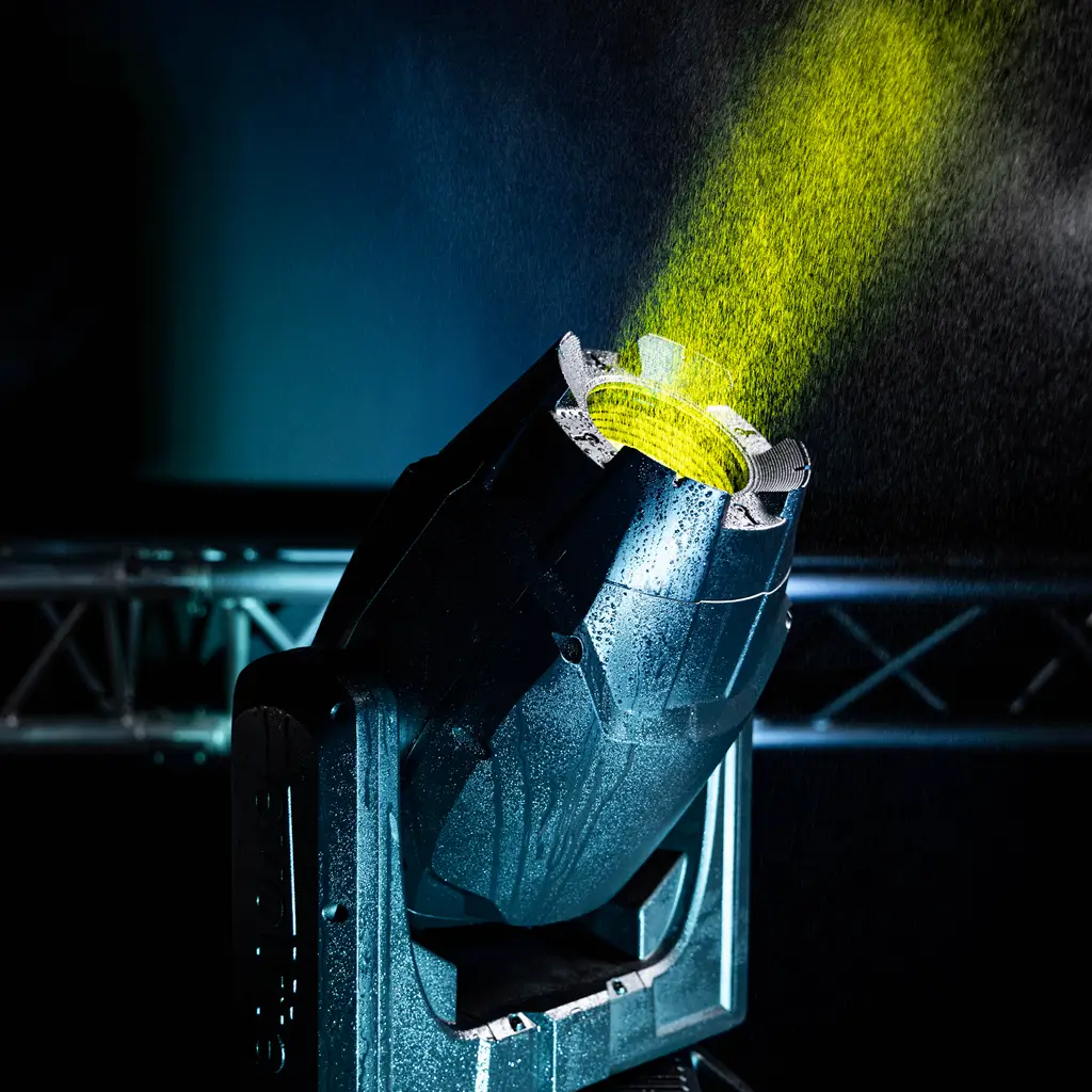 250 W hybrid projektør - Shield H250 IP65 Evolite - Indendørs og udendørs brug - DMX & Gobos