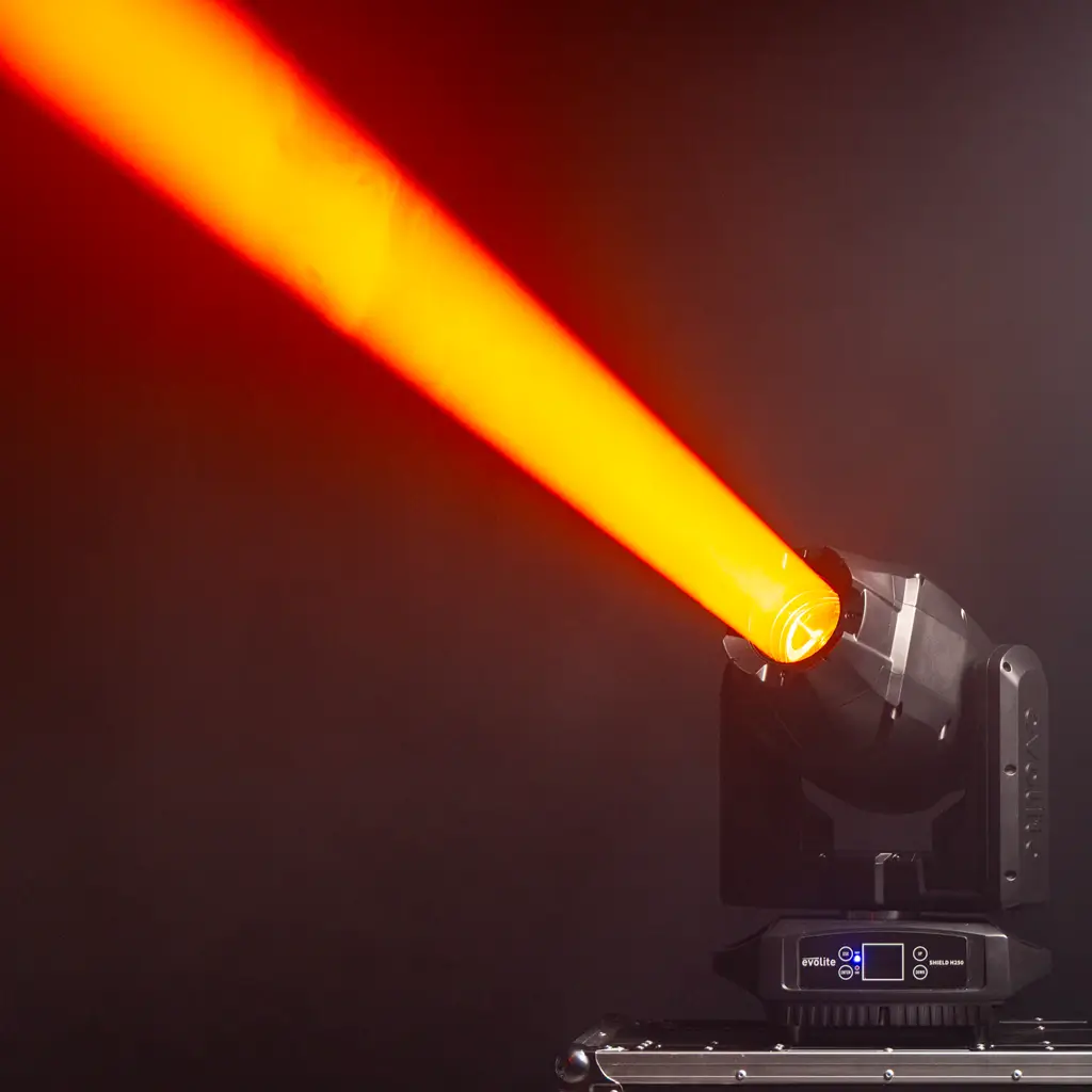 250 W hybrid projektør - Shield H250 IP65 Evolite - Indendørs og udendørs brug - DMX & Gobos