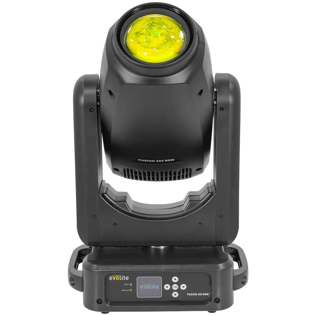 Pakke med 2 hybridprojektører 350 W i flightcase - Fusion 350 BSW Set Evolite - Intelligent Beam, Spot & Wash