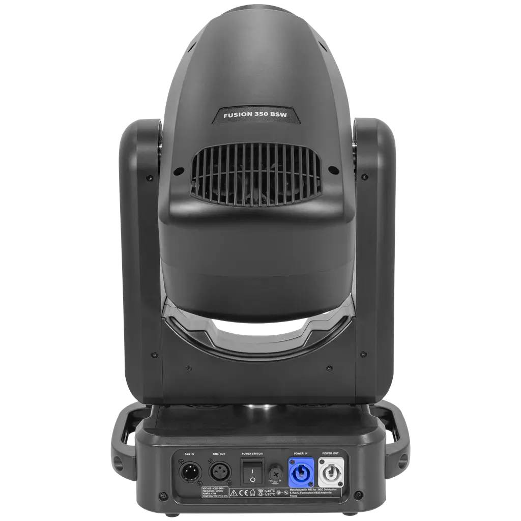 Pakke med 2 hybridprojektører 350 W i flightcase - Fusion 350 BSW Set Evolite - Intelligent Beam, Spot & Wash