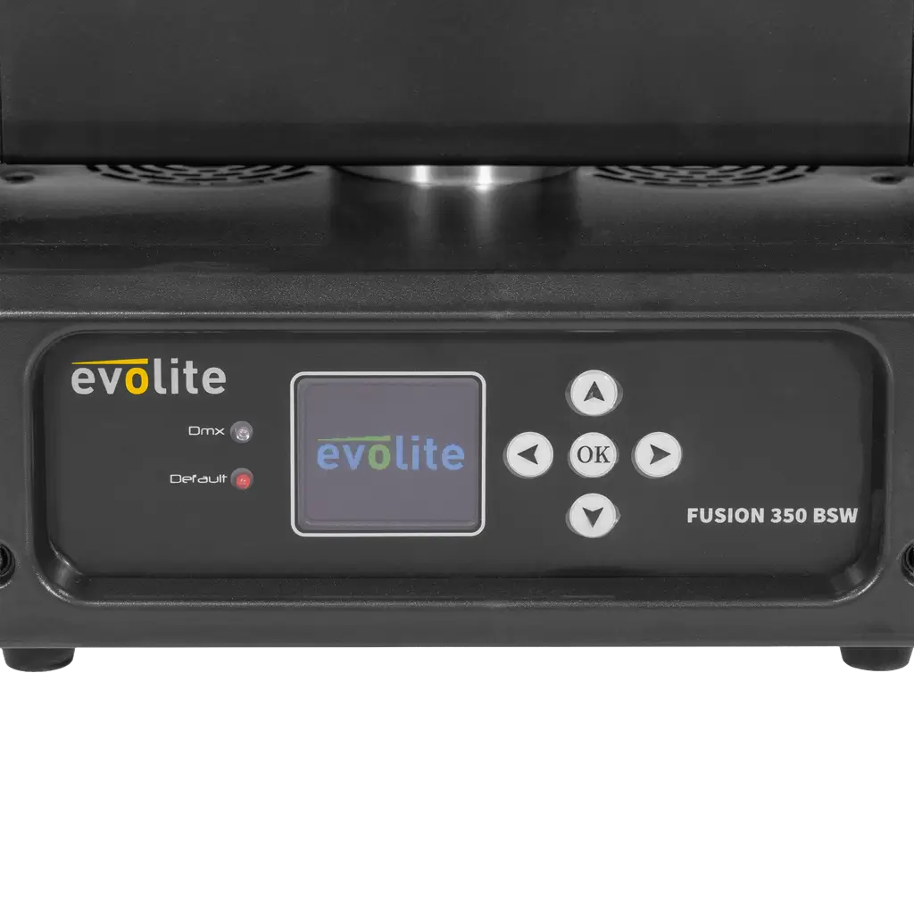 Pakke med 2 hybridprojektører 350 W i flightcase - Fusion 350 BSW Set Evolite - Intelligent Beam, Spot & Wash