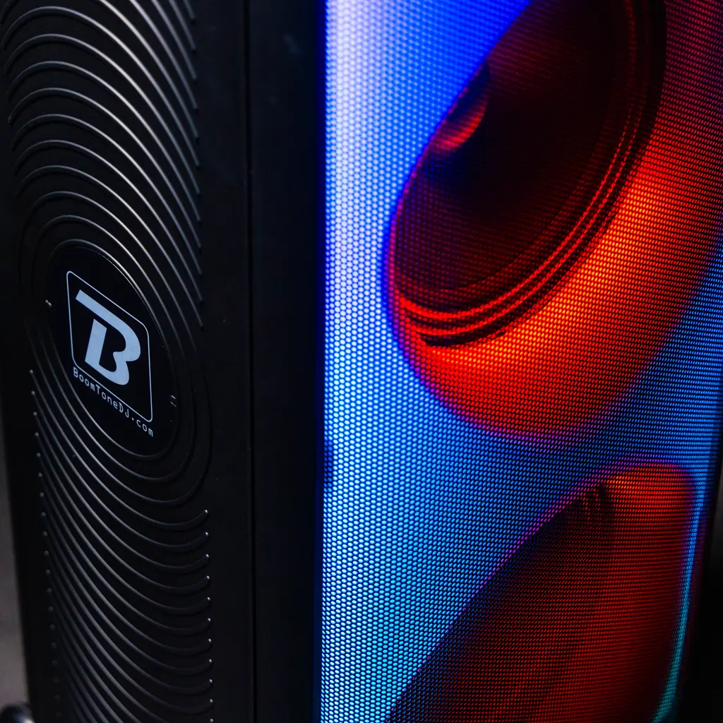 Bærbar højttaler - Boomaster 900 BoomTone DJ - 900 W, Bluetooth 5.0 og LED-belysning