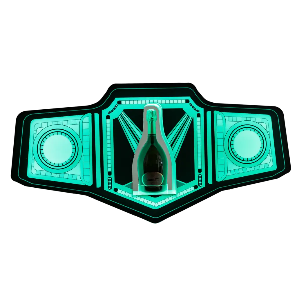 Rituel de service "Boxe" - Oplyst VIP-flaskedisplay | By Sparklers