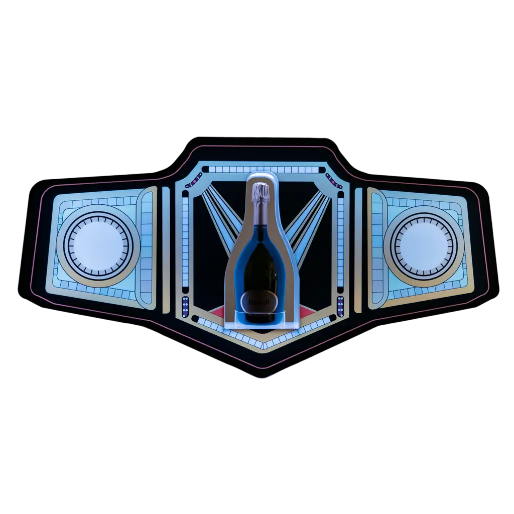 Rituel de service "Boxe" - Oplyst VIP-flaskedisplay | By Sparklers