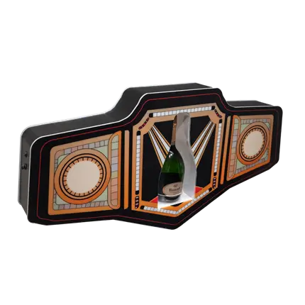 Rituel de service Boxe - Oplyst VIP-flaskedisplay | By Sparklers