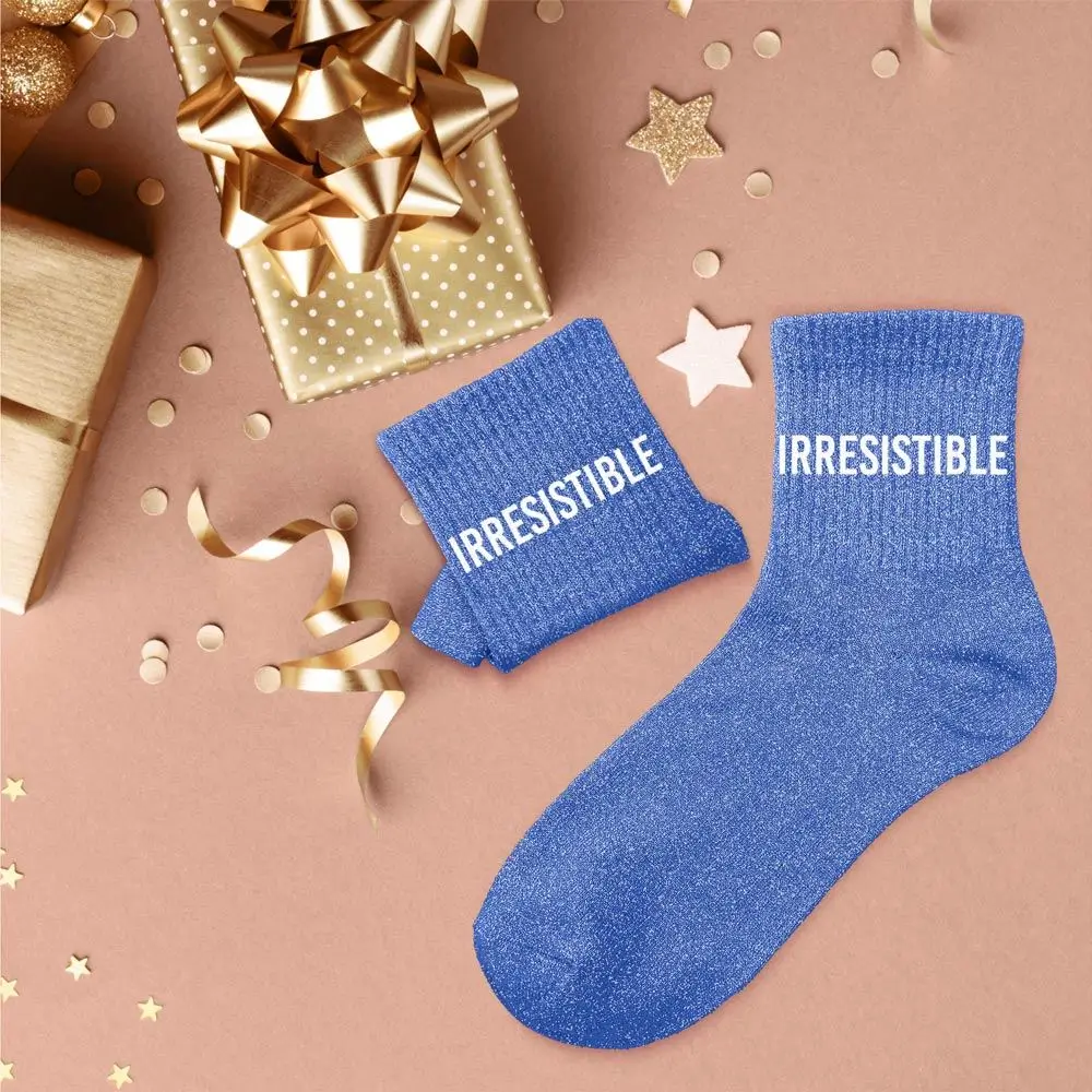 Irresistible Glitter Socks - One Size 36-42