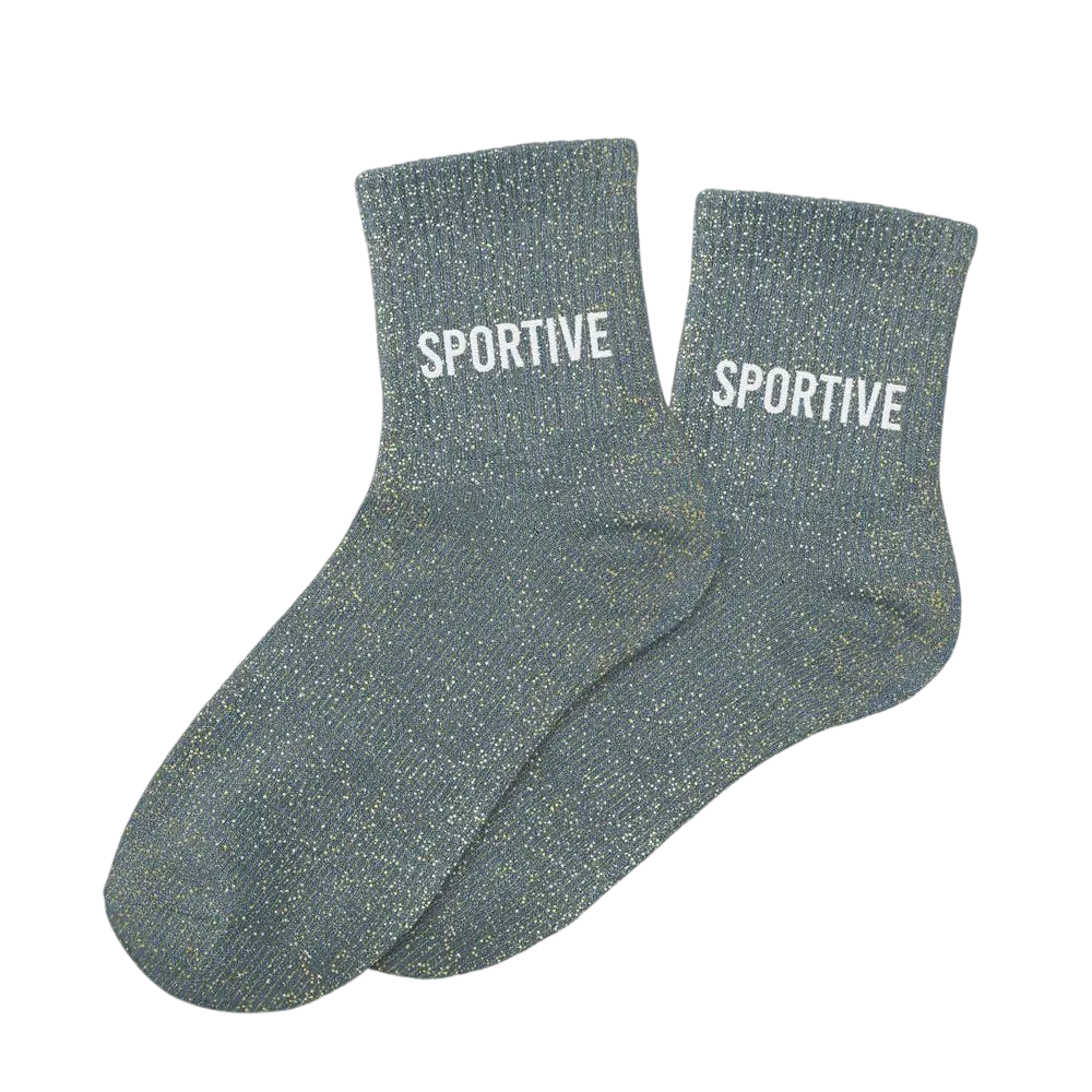 Sport Glitter Socks - One Size 36-42