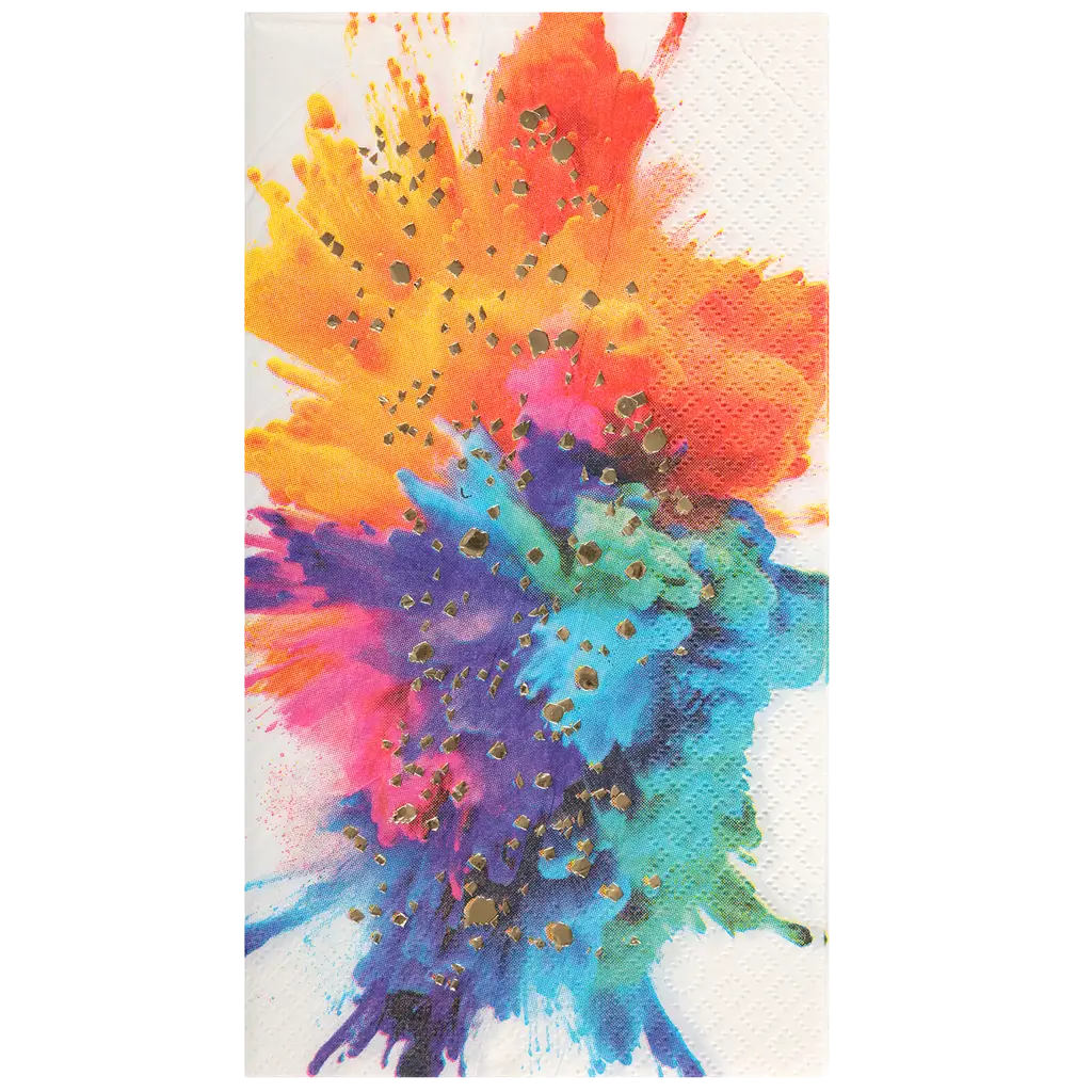 Holi Festival of Colours Håndklæde - sæt med 12 stk.