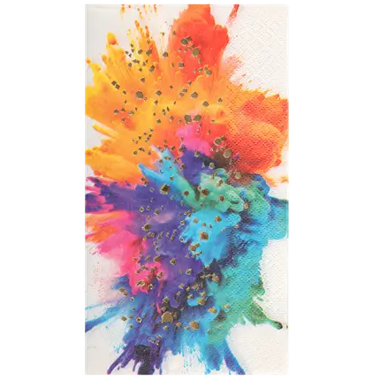 Holi Festival of Colours Håndklæde - sæt med 12 stk.