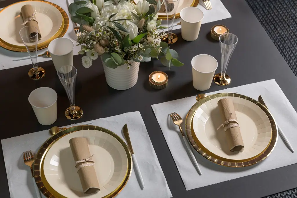 Harmony 4,8 m færdigskåret bordløber - Pink