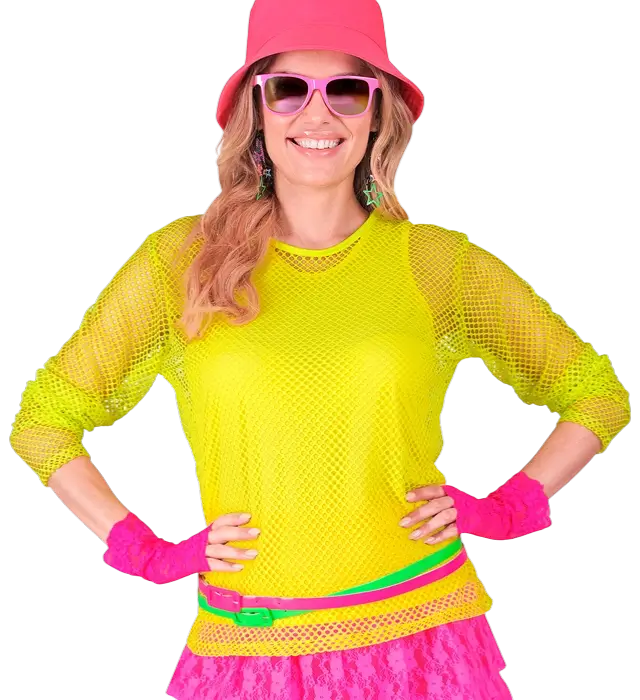 "FLUORESCERENDE GRØNT BÆLTE