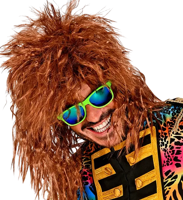 Neon 80’er Briller med Revo Linser – 4 Assorterede Farver – Disco Kostume Tilbehør