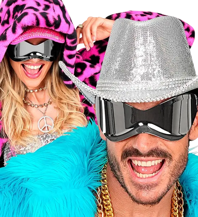 Super Spejl Solbriller – Solbriller med Spejleffekt – Kostume Tilbehør