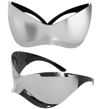 Super Spejl Solbriller – Solbriller med Spejleffekt – Kostume Tilbehør