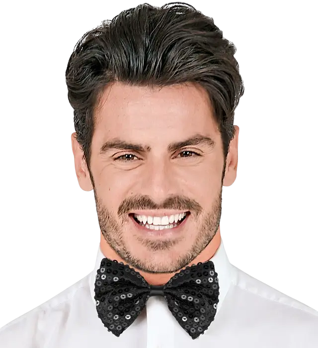 "SORT PAILLETBESAT BUTTERFLY