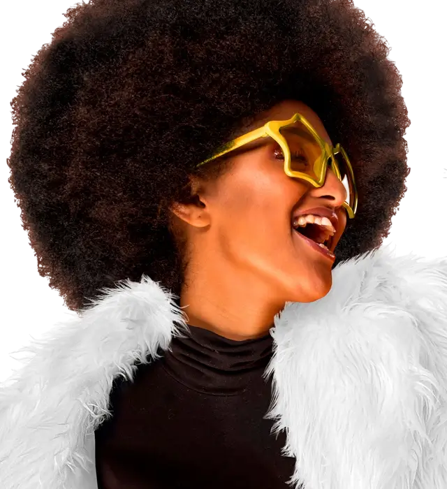 Guld Solbriller Metallic – Kostume Tilbehør