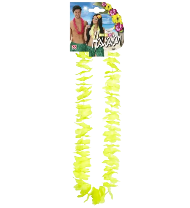 "HAWAÏAN FLUORESCENT NECKLACE" 4 kul.