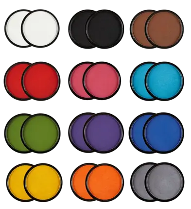 Aqua Makeup Palette 24 Farver – 10 ml – Makeup til Kostume