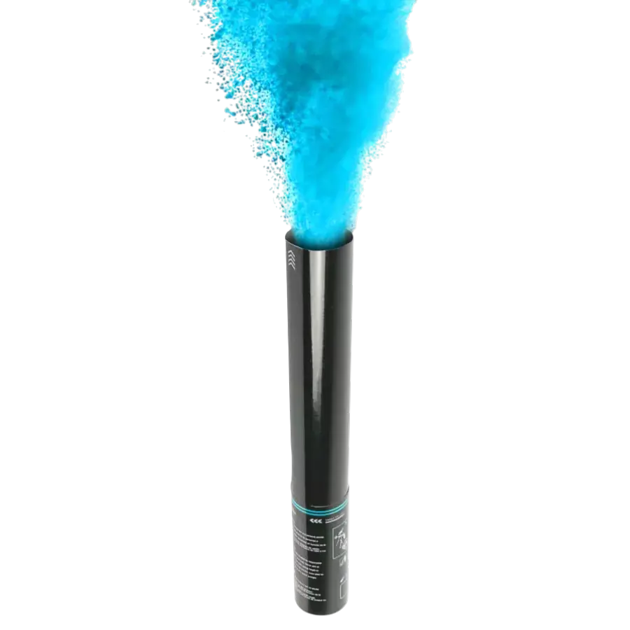 Holi manuel krudtkanon 40 cm - Blå