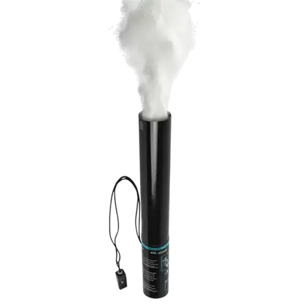 Elektrisk Holi-pulverpistol 40 cm - Hvid