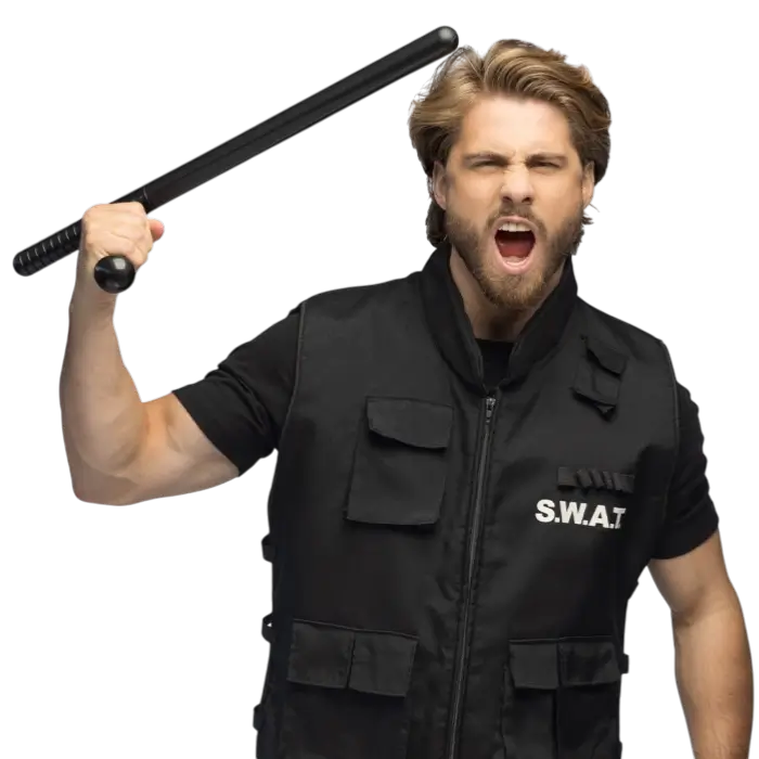 Politiets deluxe-stav (58 cm)