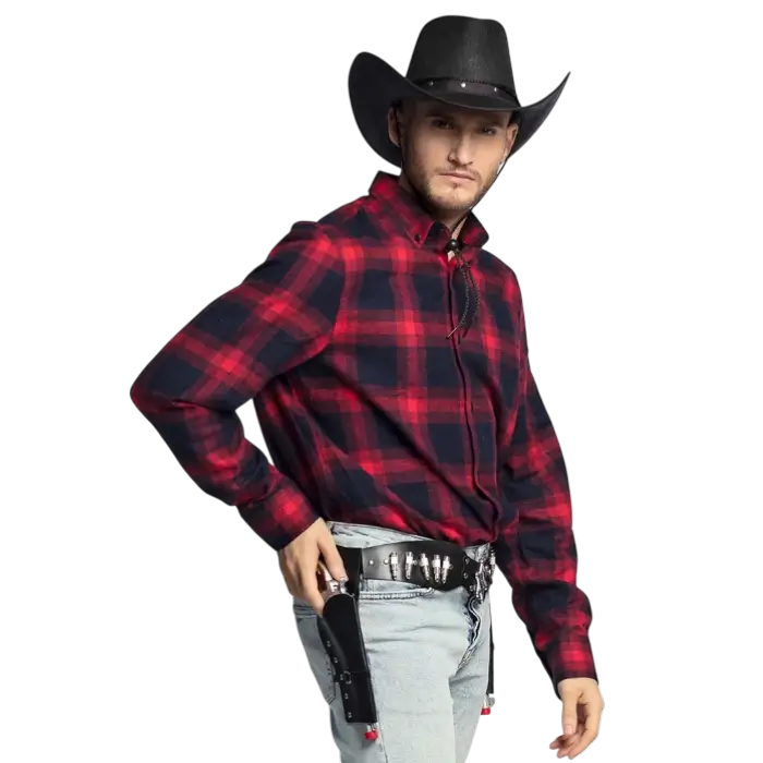 Matchende sherif-cowboy-kufferter