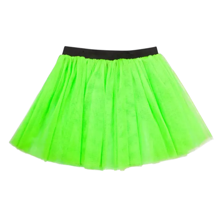 Fluorescerende grøn tutu