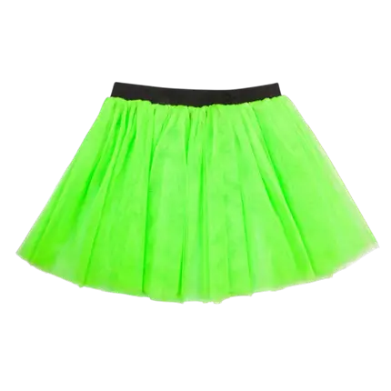 Fluorescerende grøn tutu